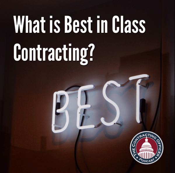 364 – What is Best in Class Contracting?