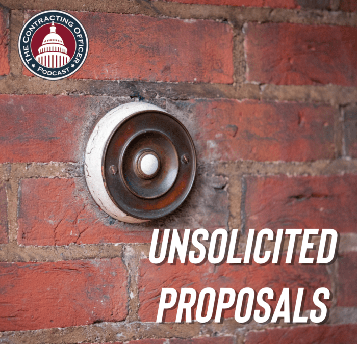 374 – Unsolicited Proposals