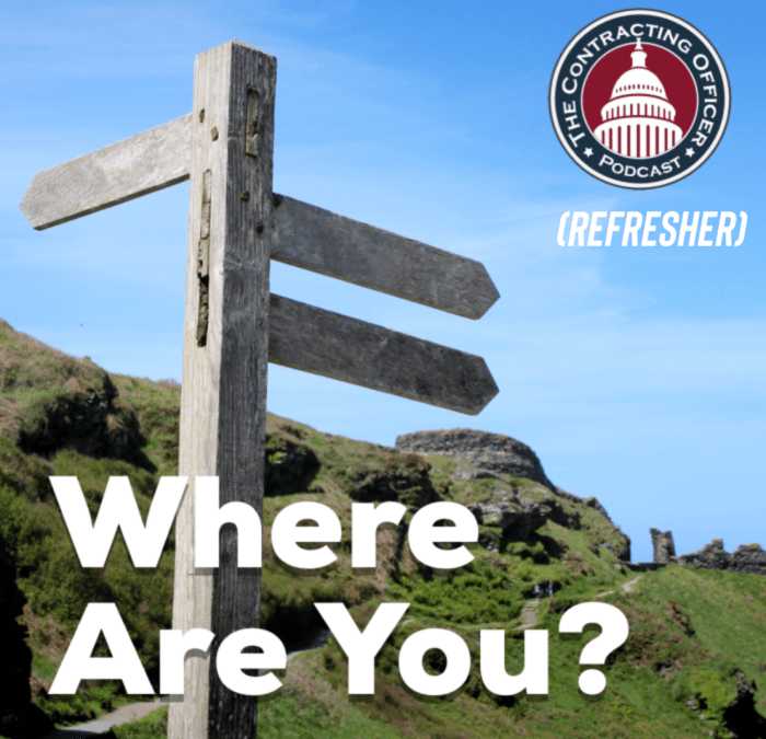 375 – Where Are You? (Refresher)