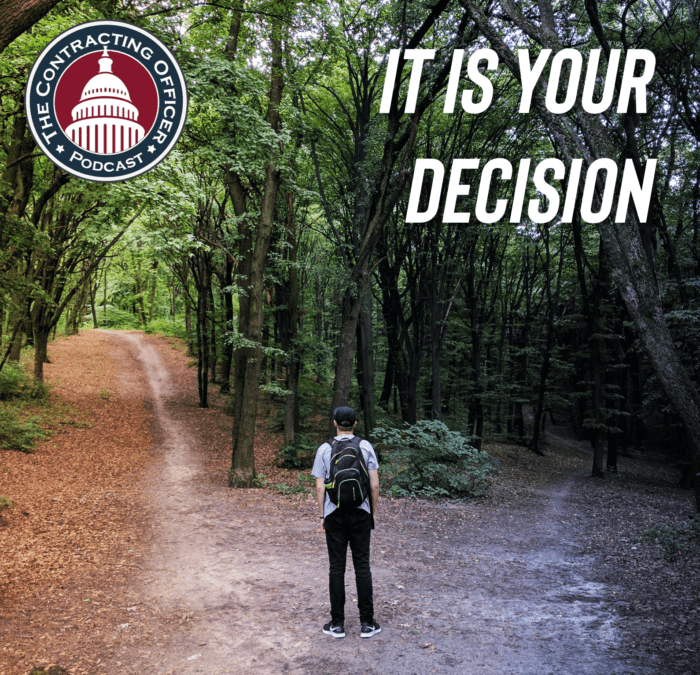 388 – It is your decision