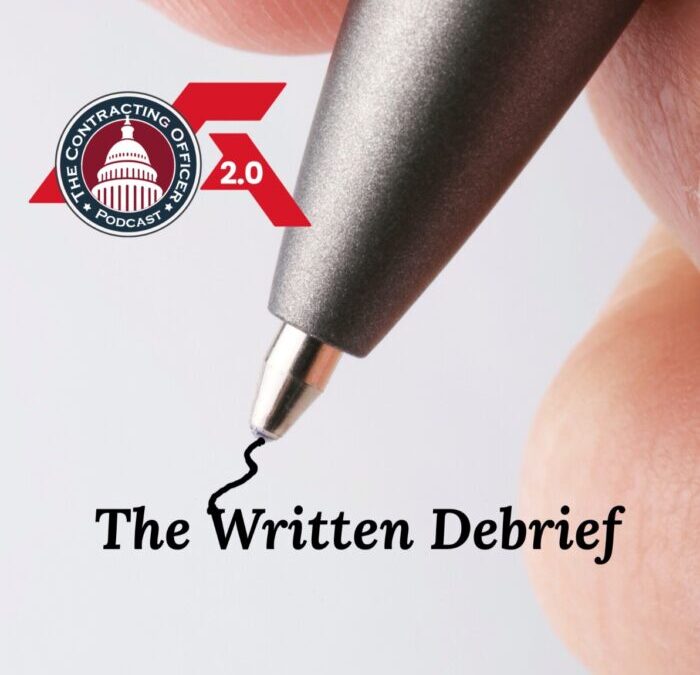 405 – The Written Debrief