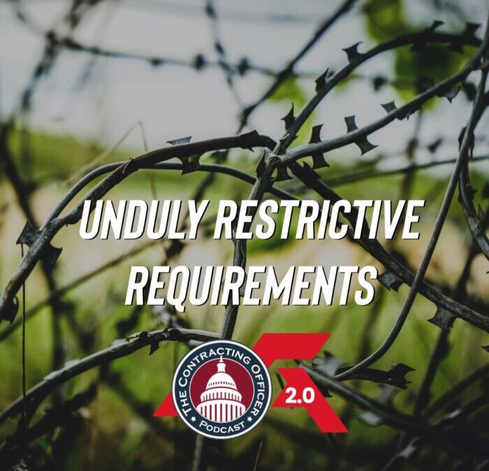 416 – Unduly Restrictive Requirements w/ Shelley Hall