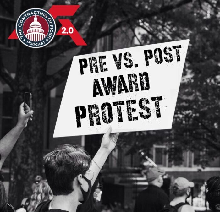 421 – Pre vs Post Award Protest