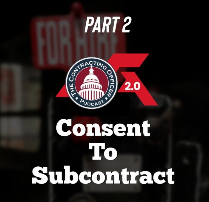 427 – Consent to Subcontract (Part 2 of 2)