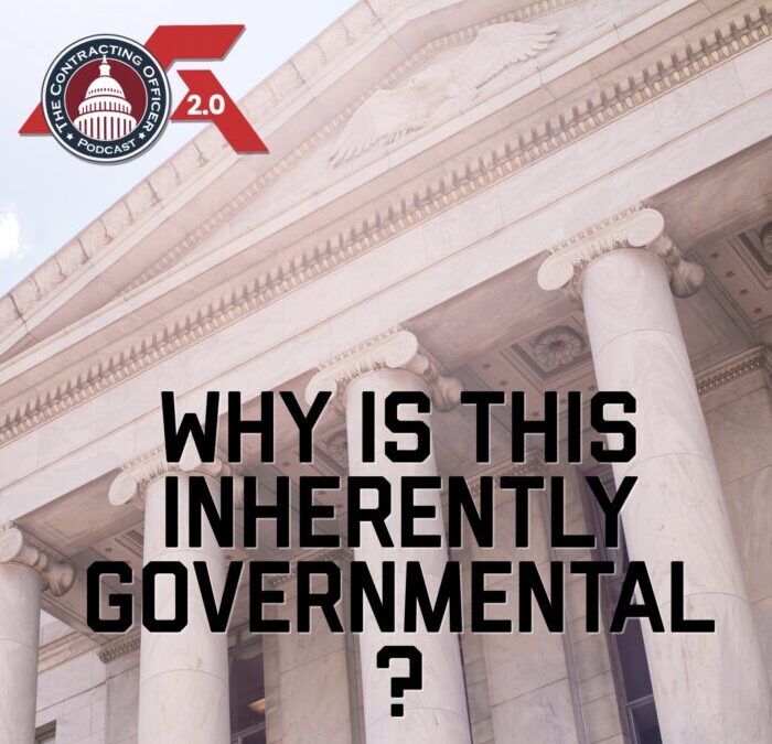 441 – Why is this Inherently Governmental?