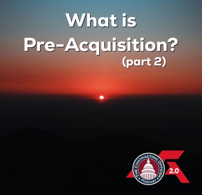 448 – What is Pre-Acquisition? (part 2)