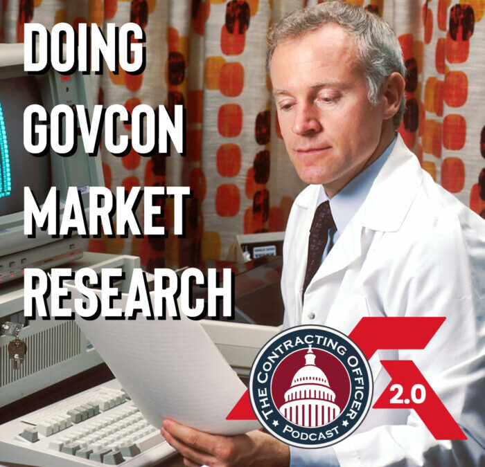 486 – Doing GovCon Market Research