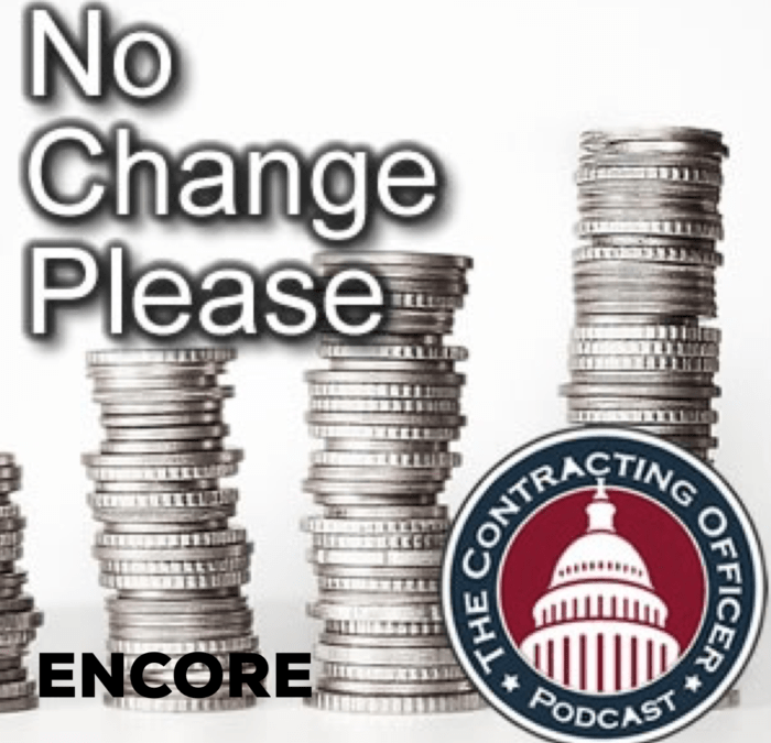 292 – ENCORE – No Change Please