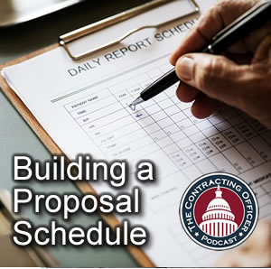 196 Building a Proposal Schedule