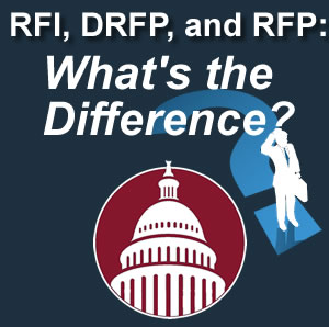 008 RFI, DRFP, and RFP: What’s the difference?
