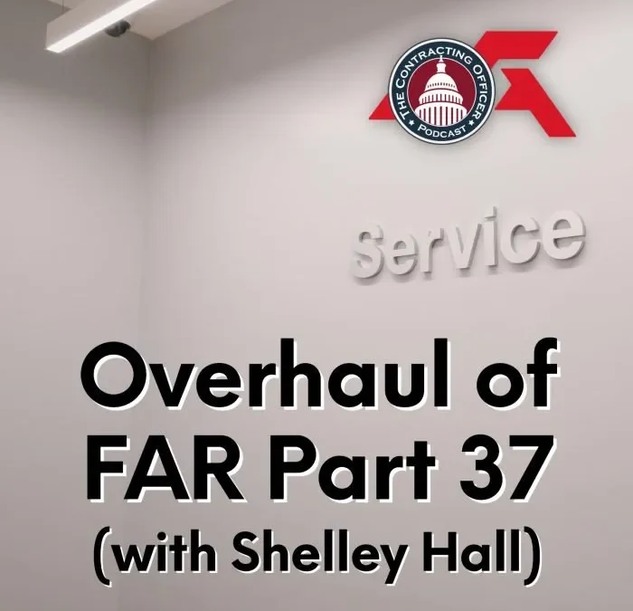 568 – Overhaul of FAR Part 37 (with Shelley Hall)