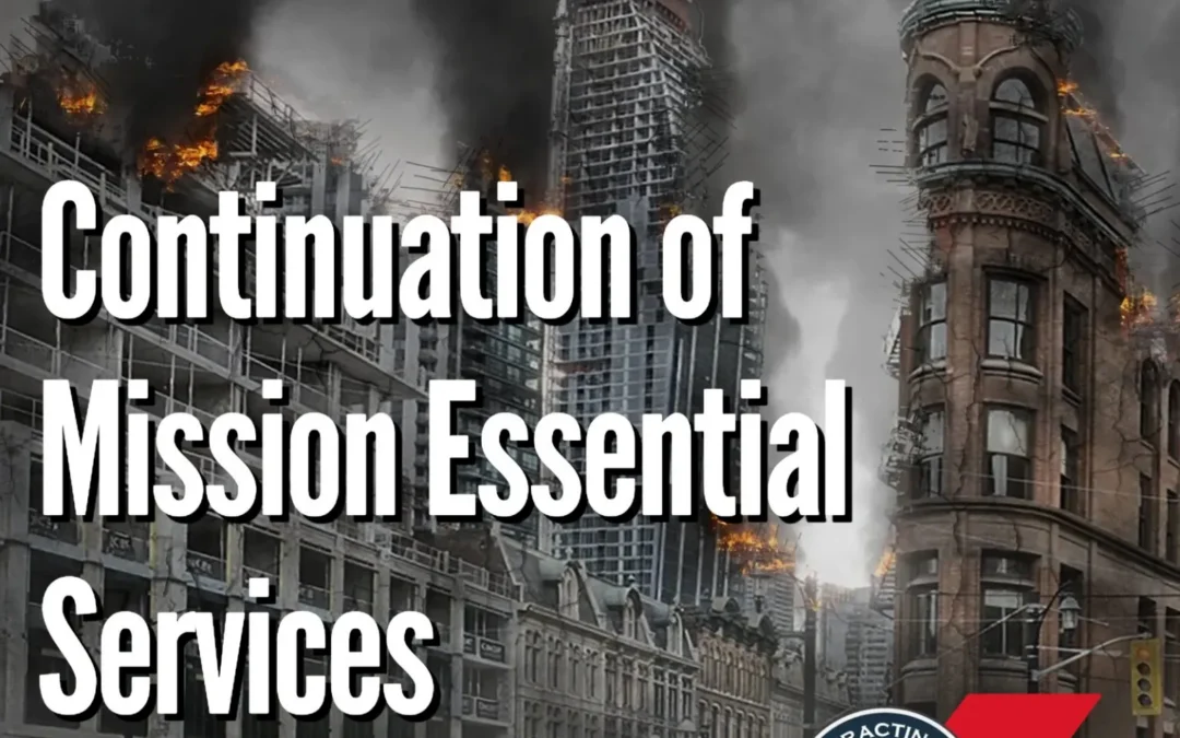 570 – Continuation of Mission Essential Services (w/ Shelley Hall)