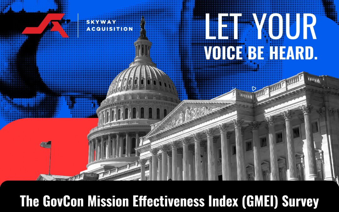 Help Measure the GovCon Ecosystem